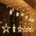Desidiya 12 Stars 138 Led Curtain String Lights